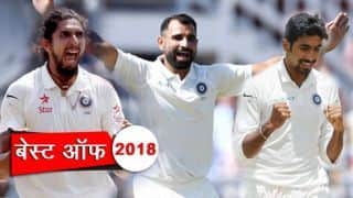 2018 (टेस्ट) तेज गेंदबाजों ने इस साल दिग्गज बल्लेबाजों के छुड़ाए पसीने